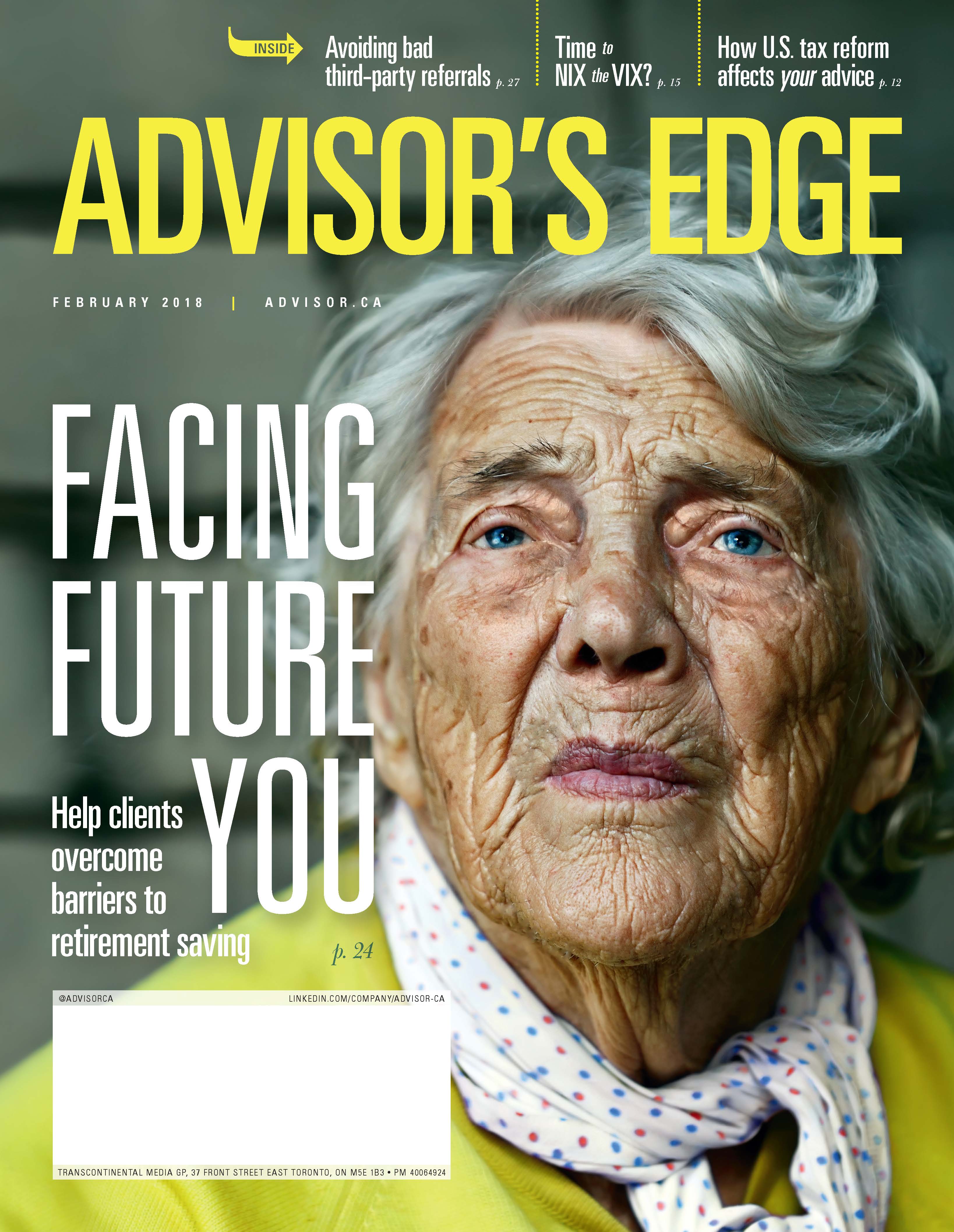 Advisor&rsquo;s Edge – 1 février 2018