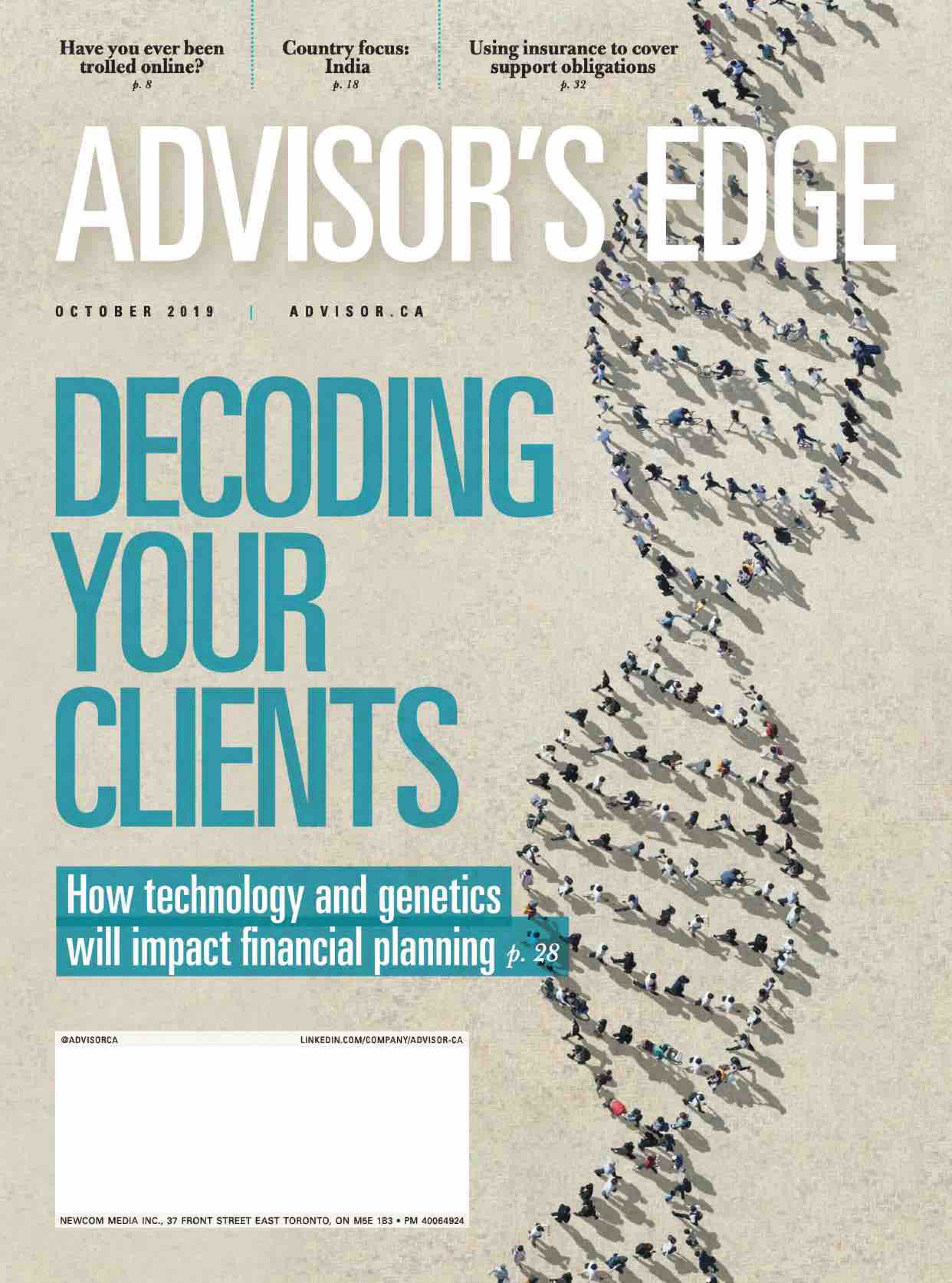 Advisor&rsquo;s Edge – 1 octobre 2019