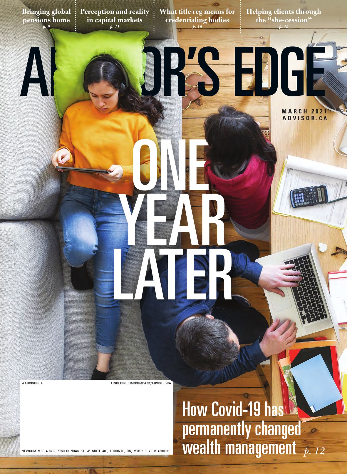 Advisor&rsquo;s Edge – 12 mars 2021