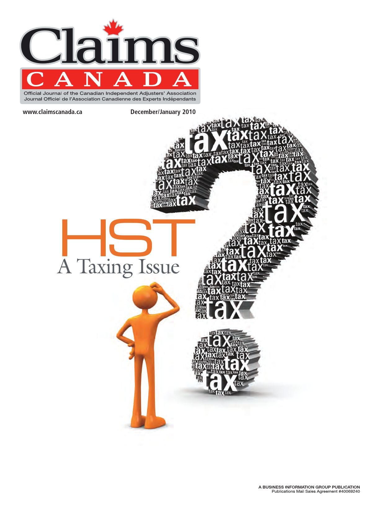 Claims Canada – December 2008 /  2009