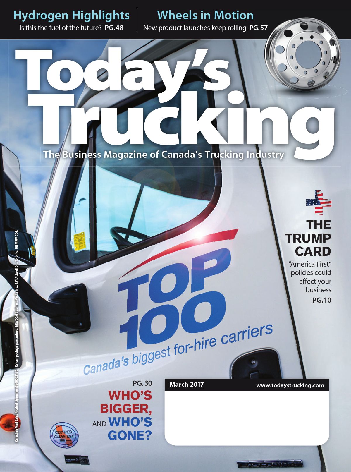 Today&rsquo;s Trucking – 1 mars 2017