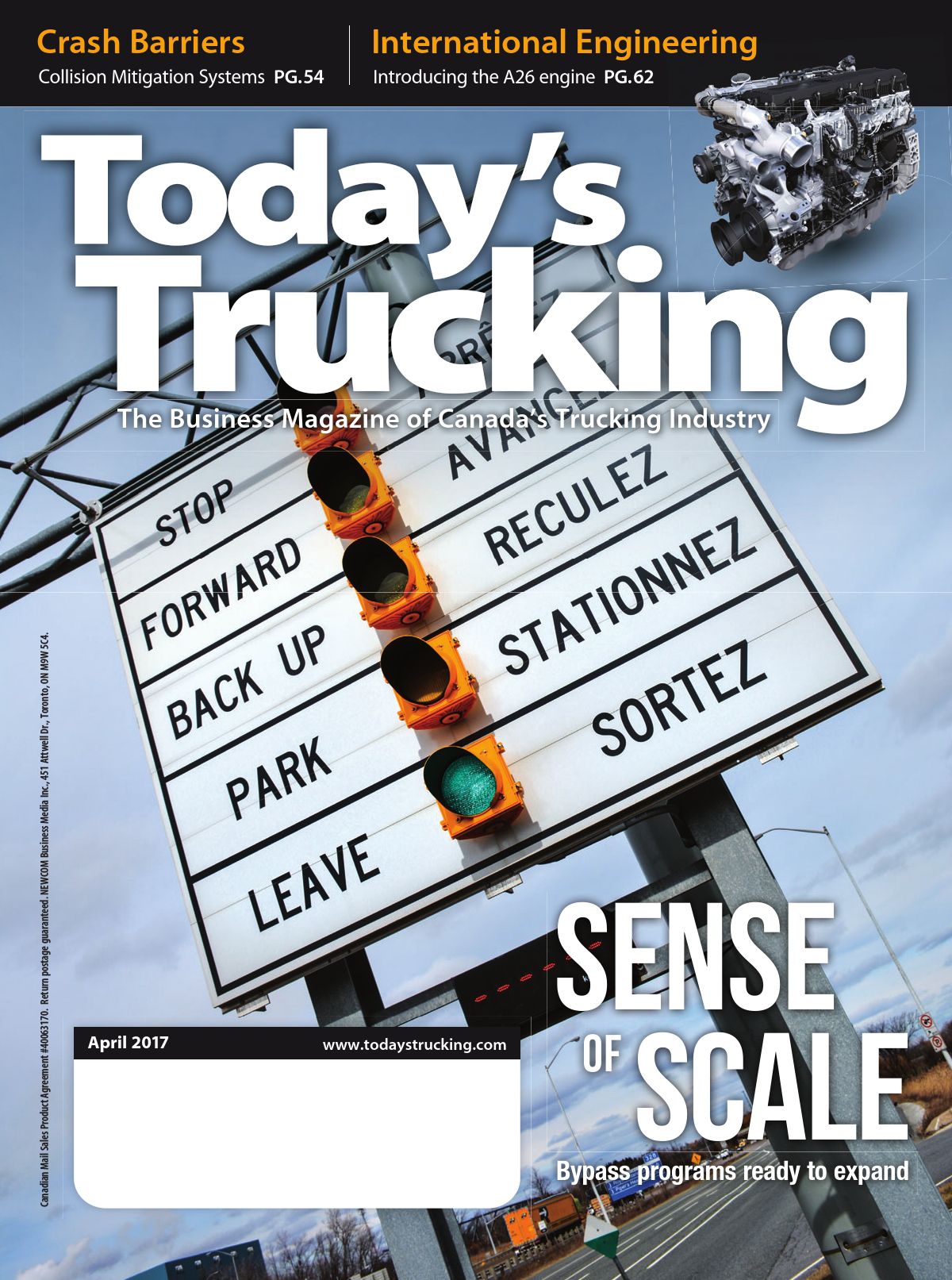 Today&rsquo;s Trucking – 1 avril 2017