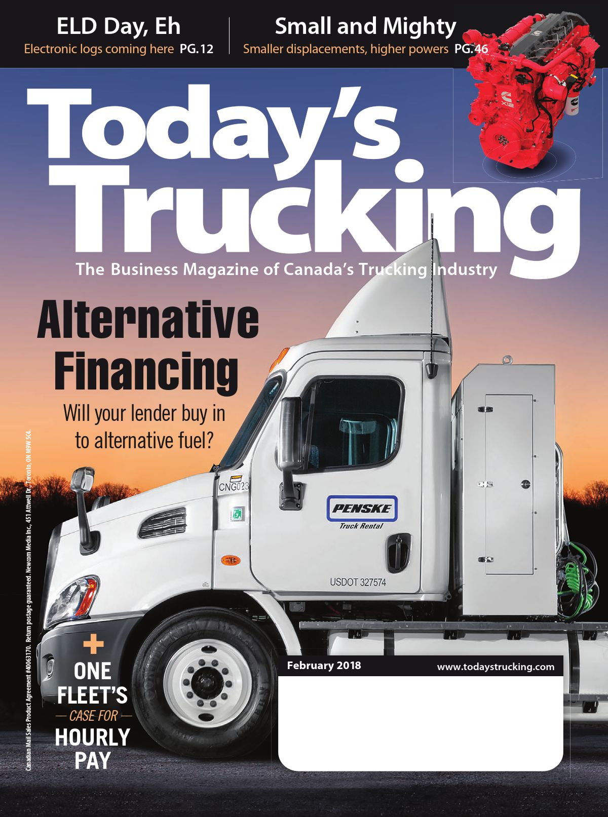Today&rsquo;s Trucking – 1 février 2018
