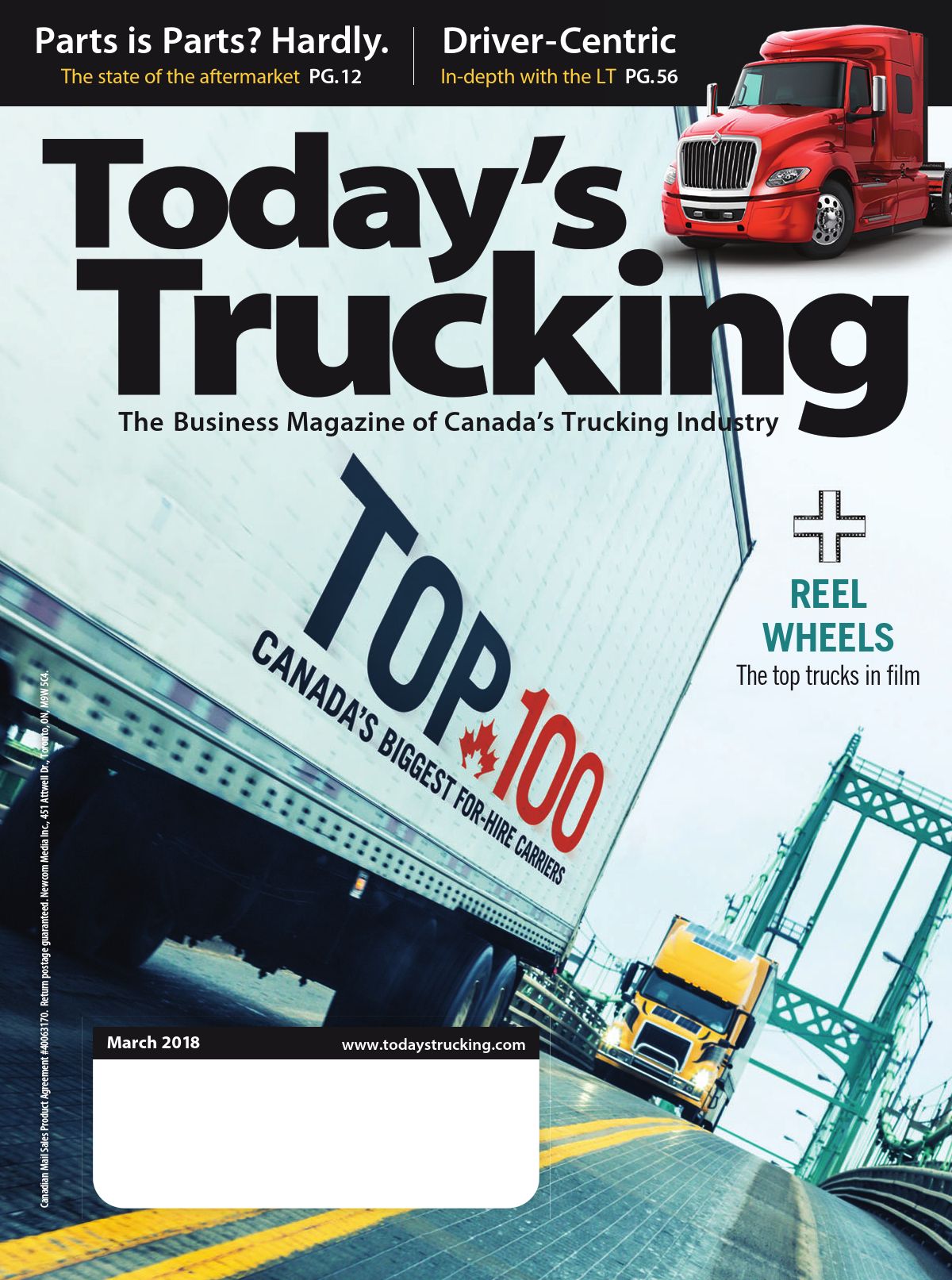 Today&rsquo;s Trucking – 1 mars 2018