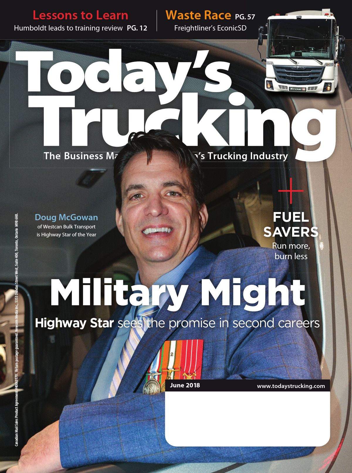 Today&rsquo;s Trucking – 1 juin 2018