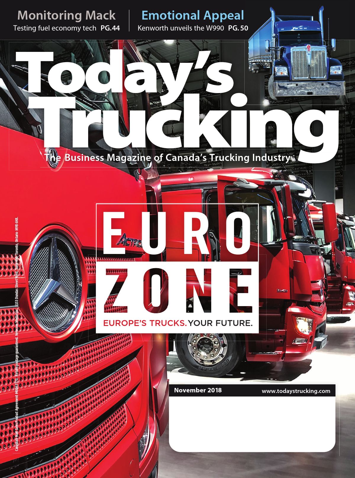 Today&rsquo;s Trucking – 1 novembre 2018