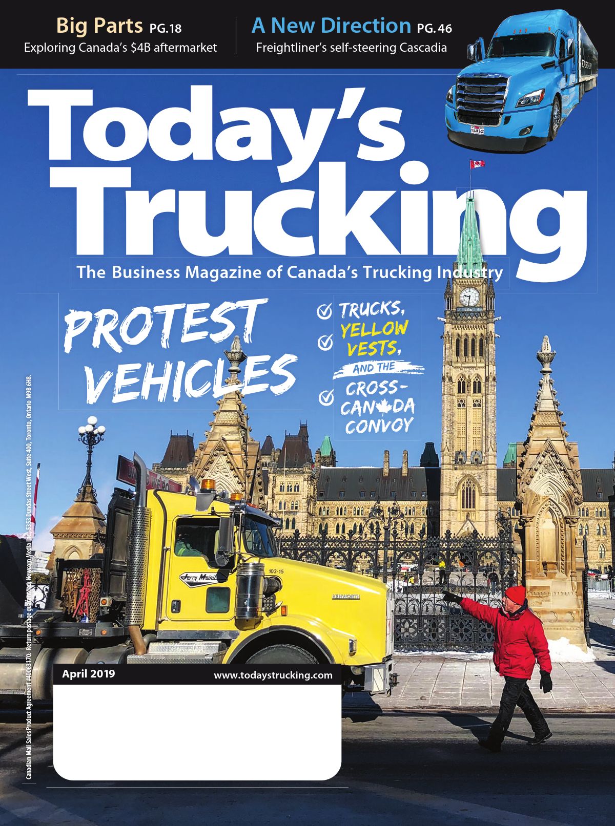 Today&rsquo;s Trucking – 1 avril 2019