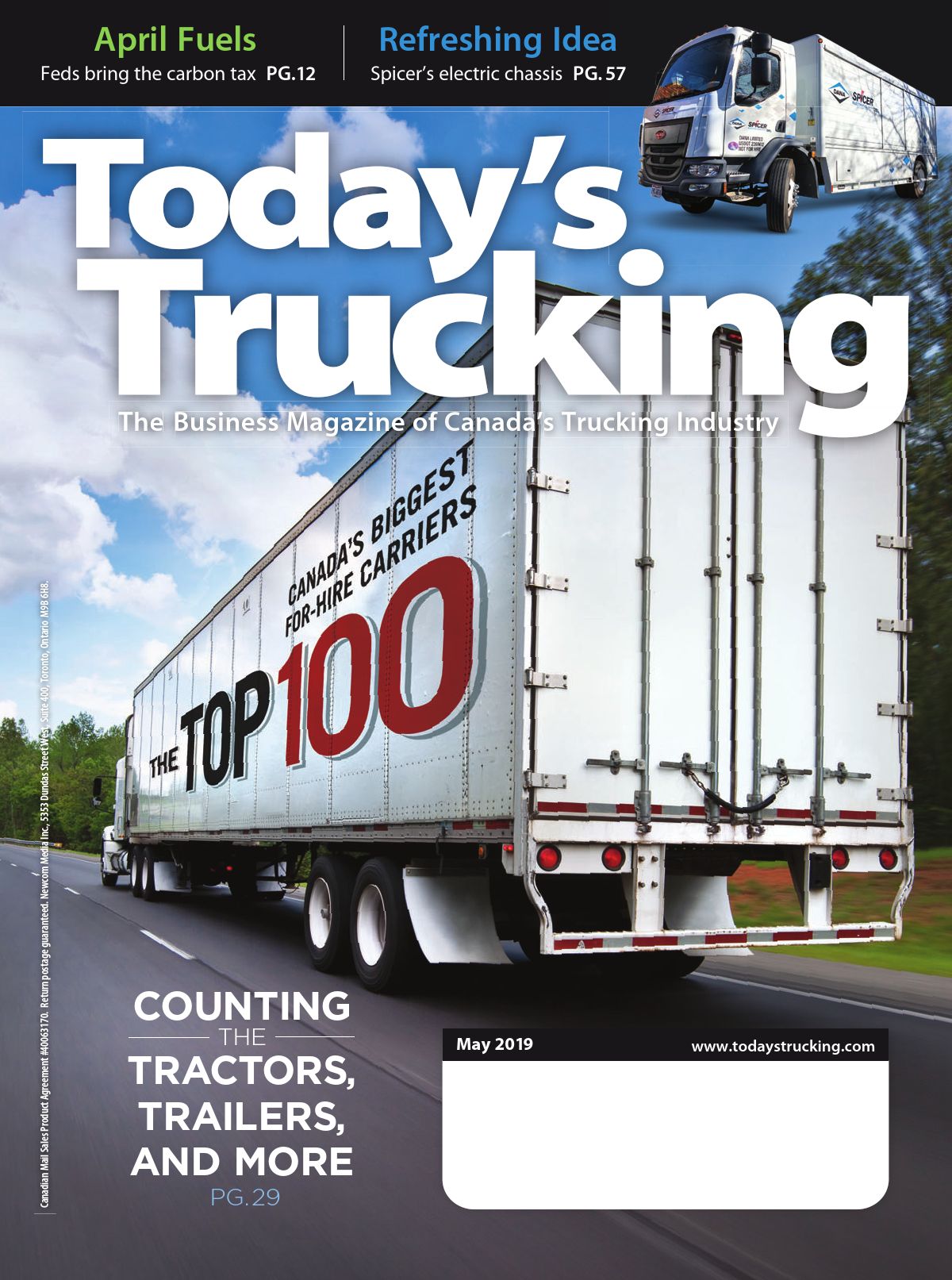 Today&rsquo;s Trucking – 1 mai 2019