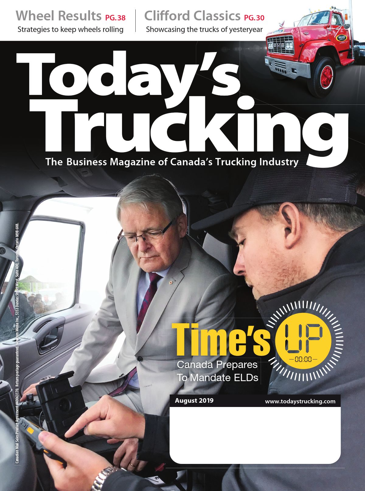Today&rsquo;s Trucking – 1 août 2019