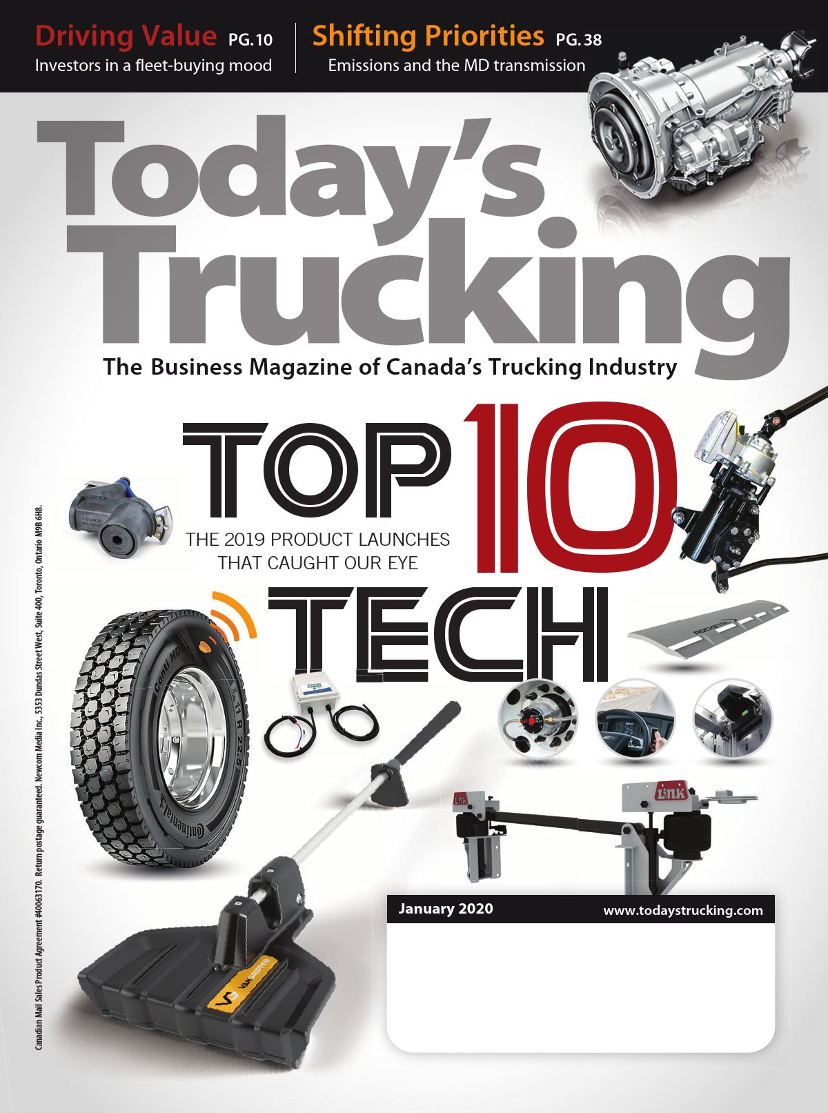 Today&rsquo;s Trucking – 1 janvier 2020