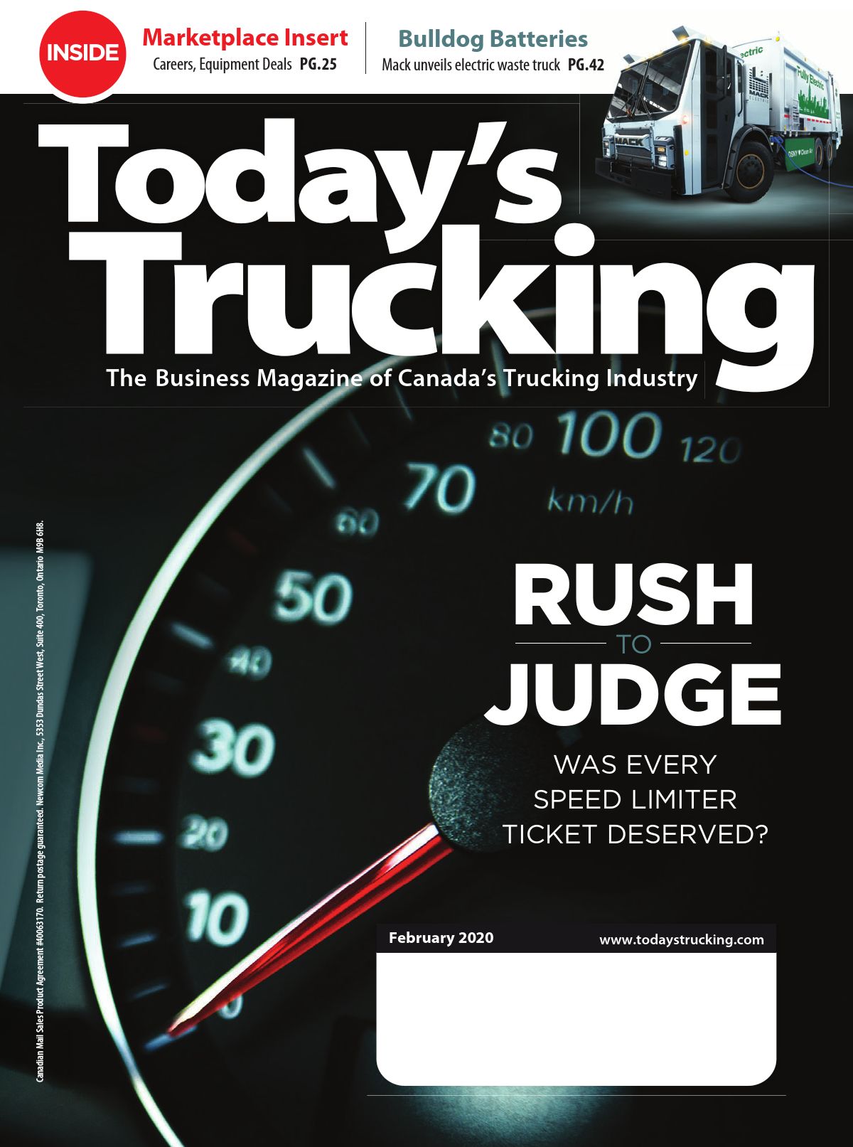 Today&rsquo;s Trucking – 1 février 2020