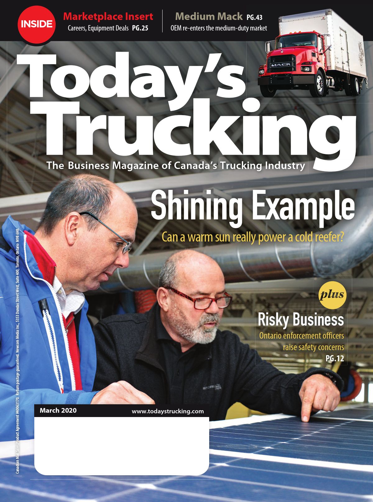 Today&rsquo;s Trucking – 1 mars 2020