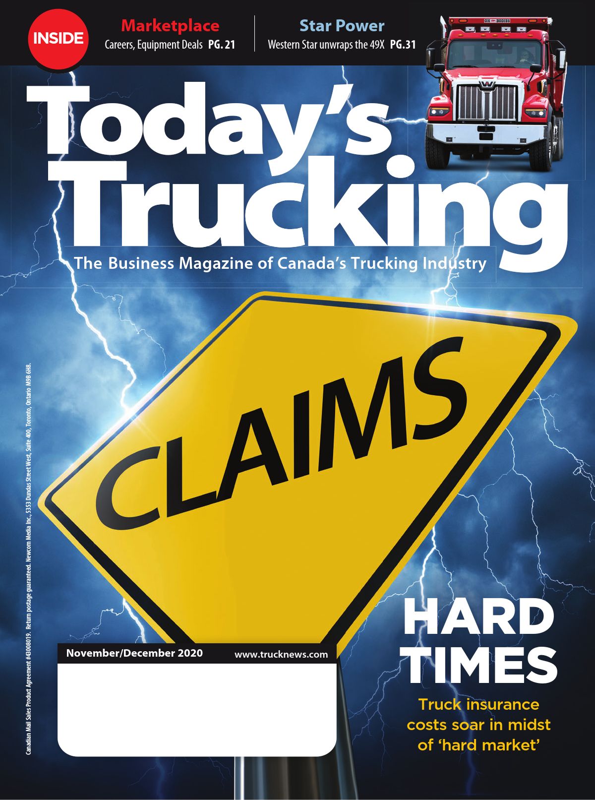 Today&rsquo;s Trucking – 1 novembre 2020
