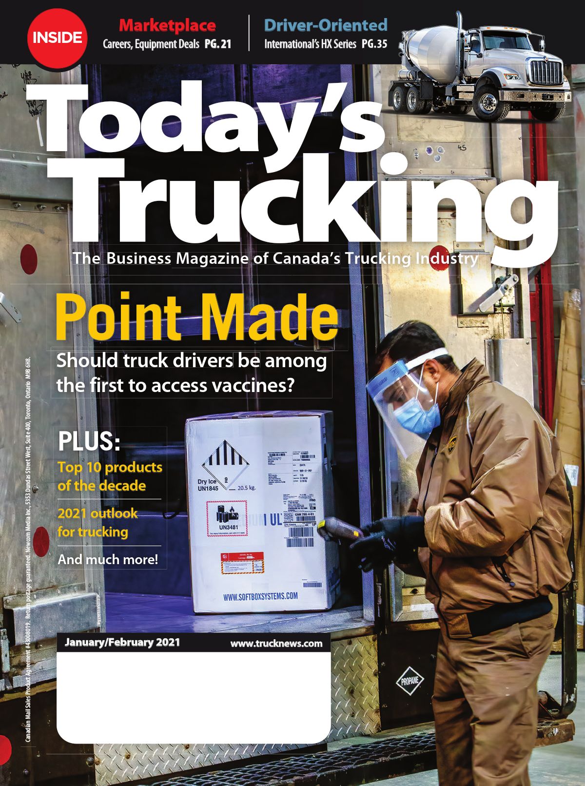 Today&rsquo;s Trucking – 1 janvier 2021