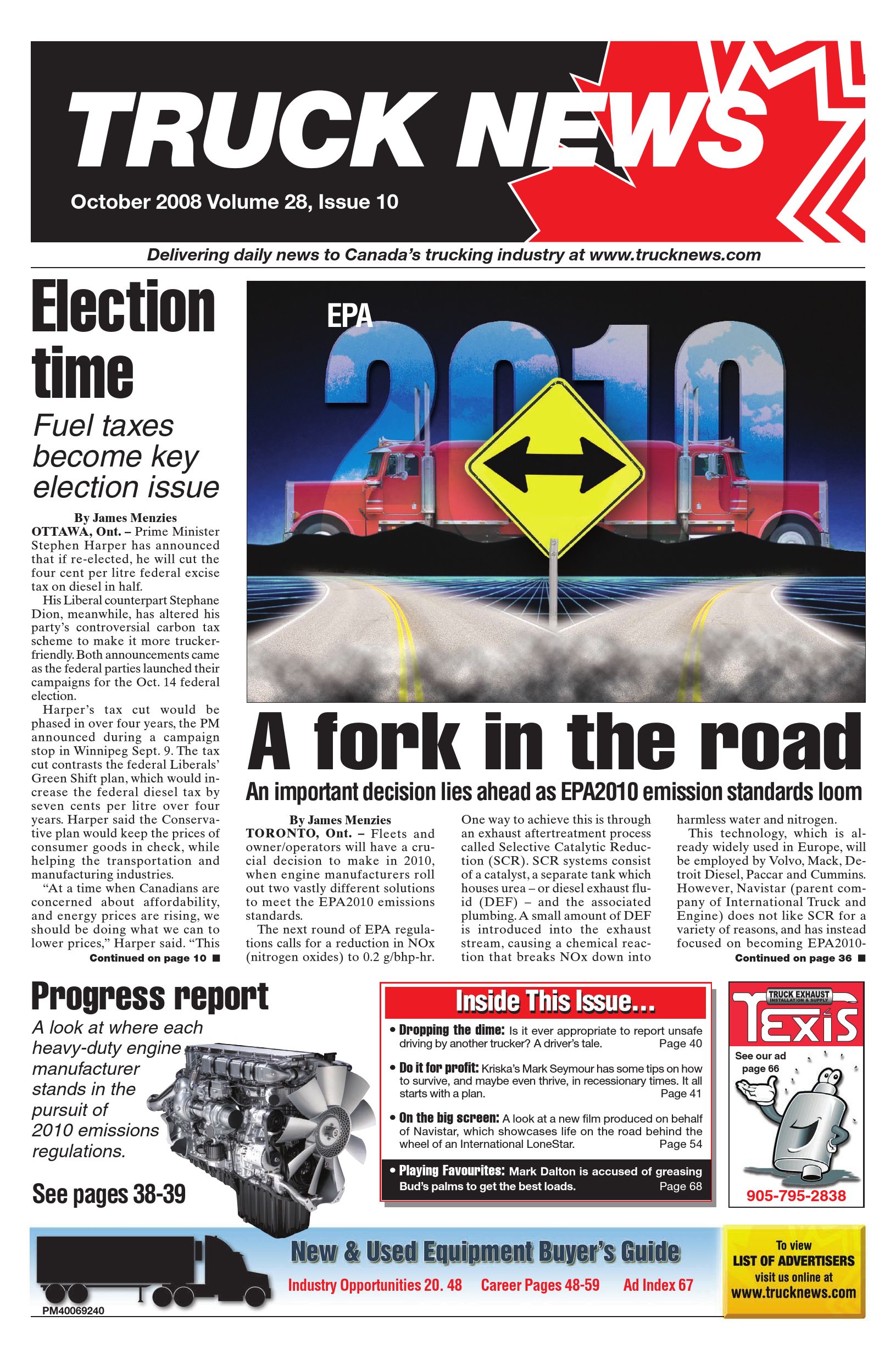 Truck News East – October 2008
