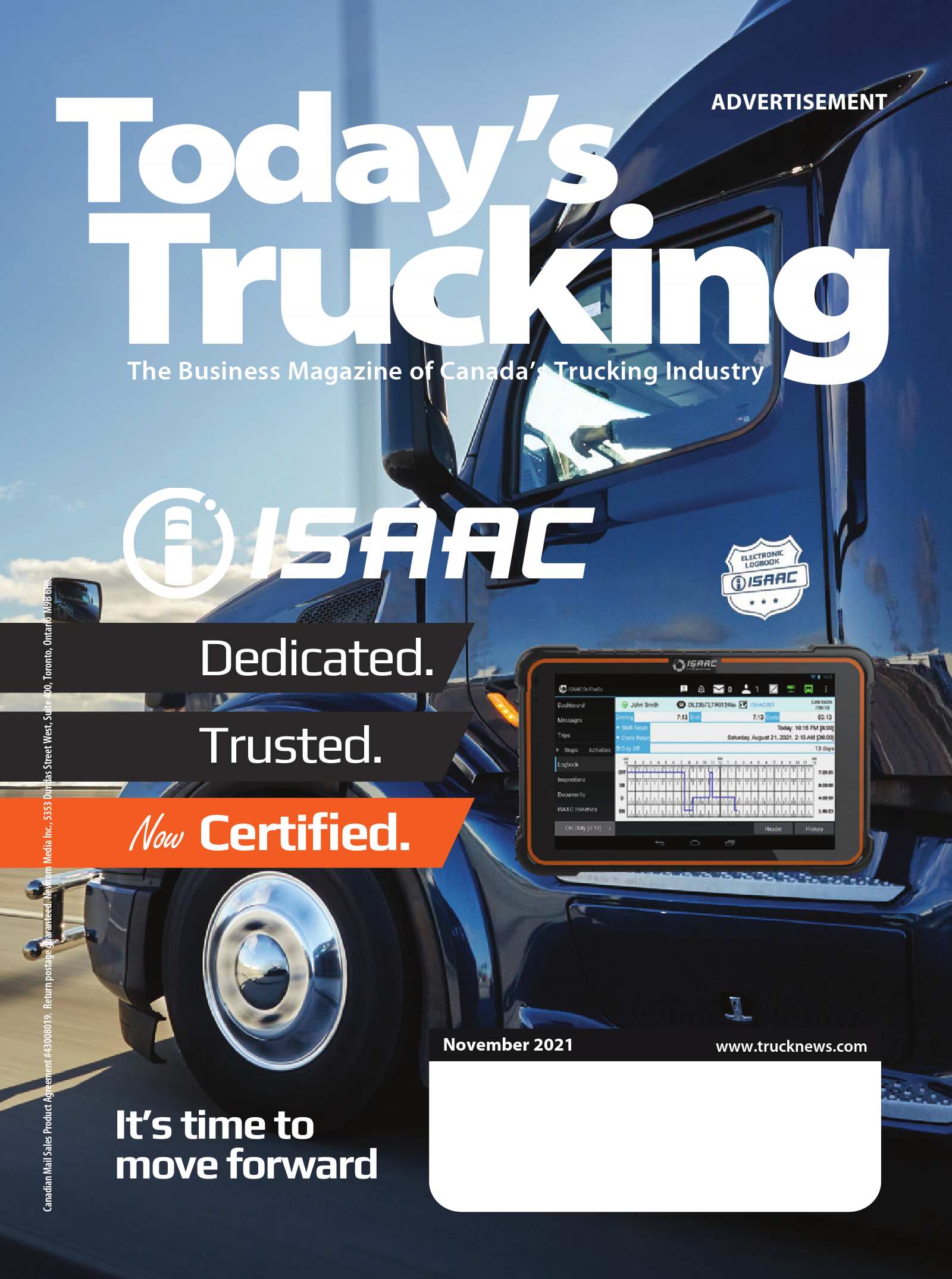 Today&rsquo;s Trucking – 1 novembre 2021