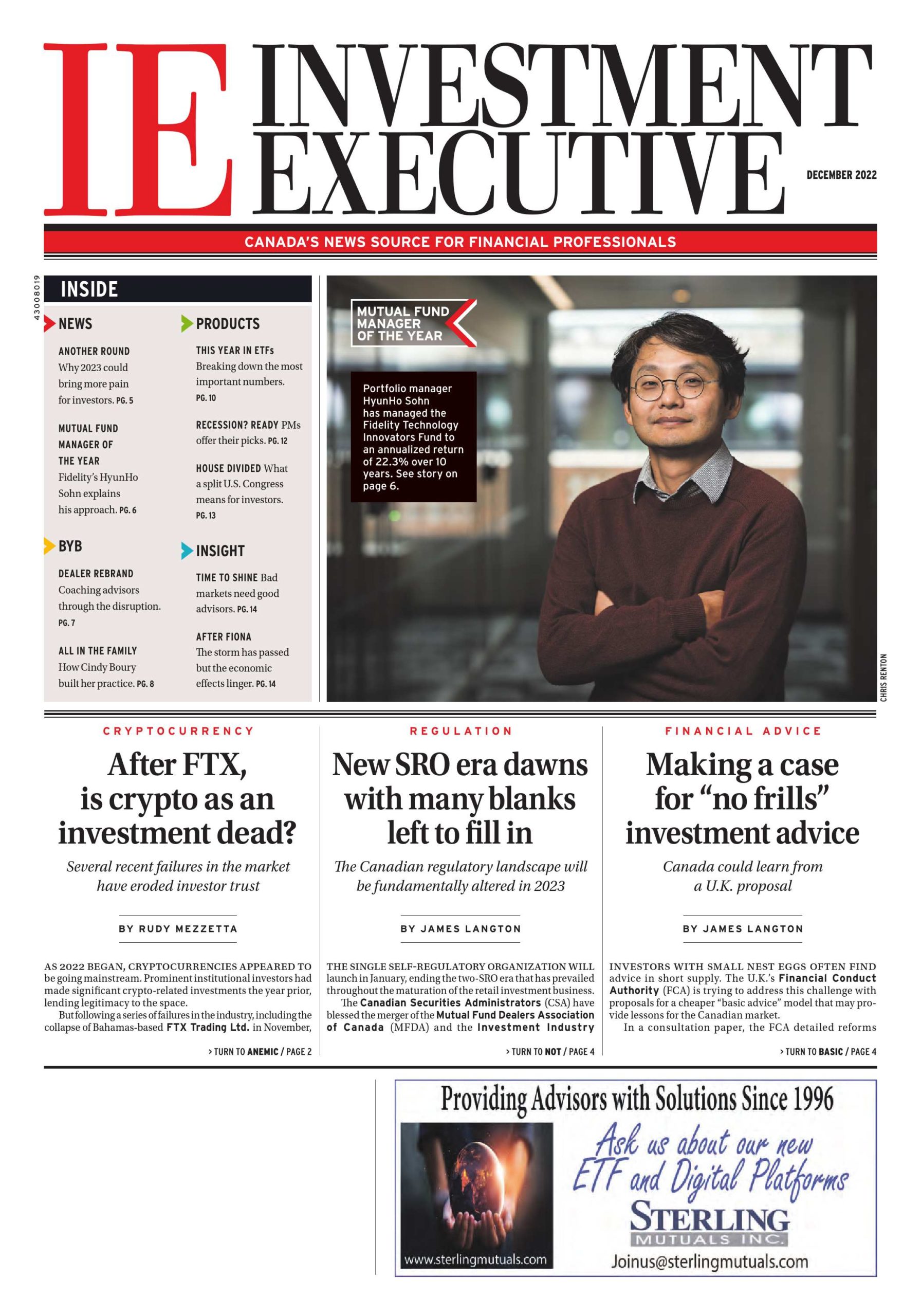 Investment Executive – 12 décembre 2022