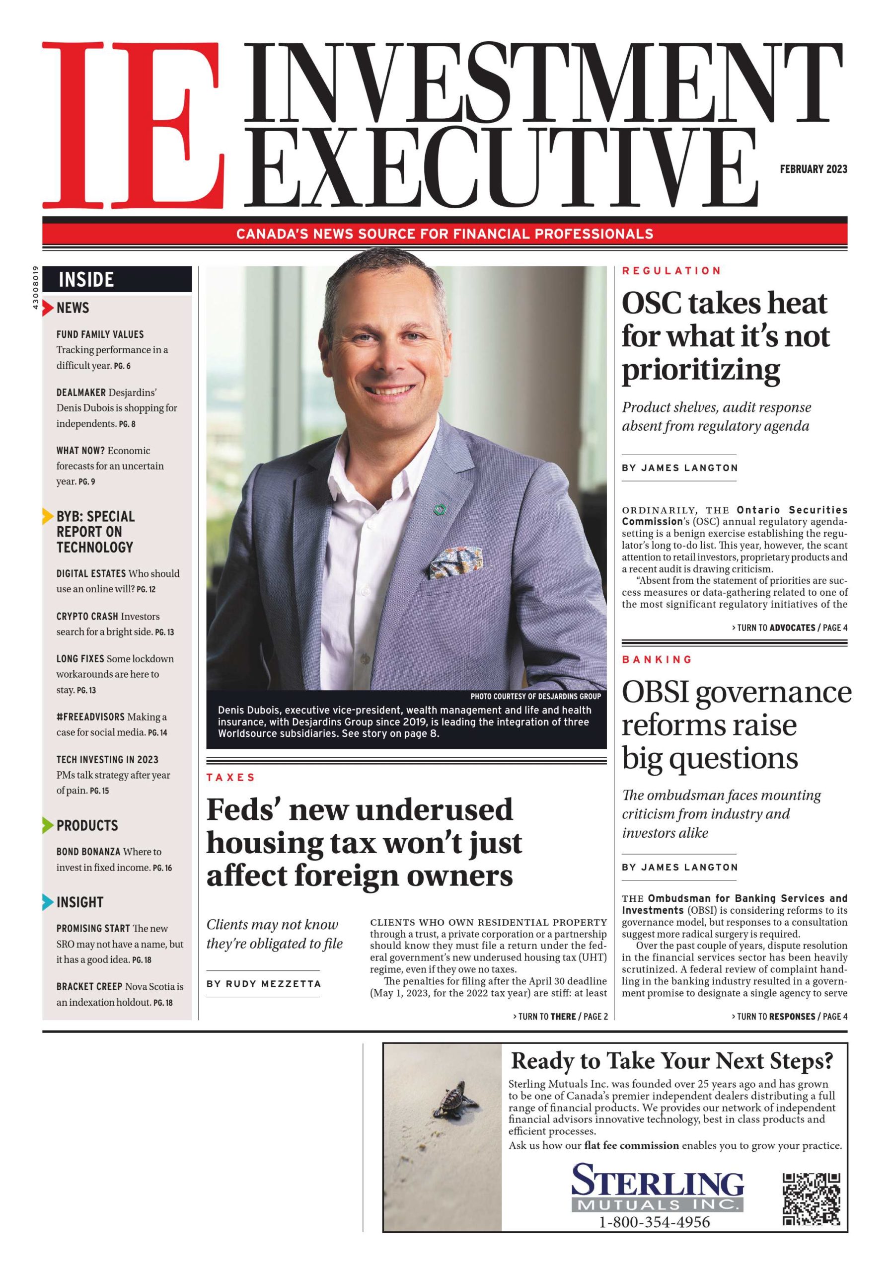 Investment Executive – 13 février 2023