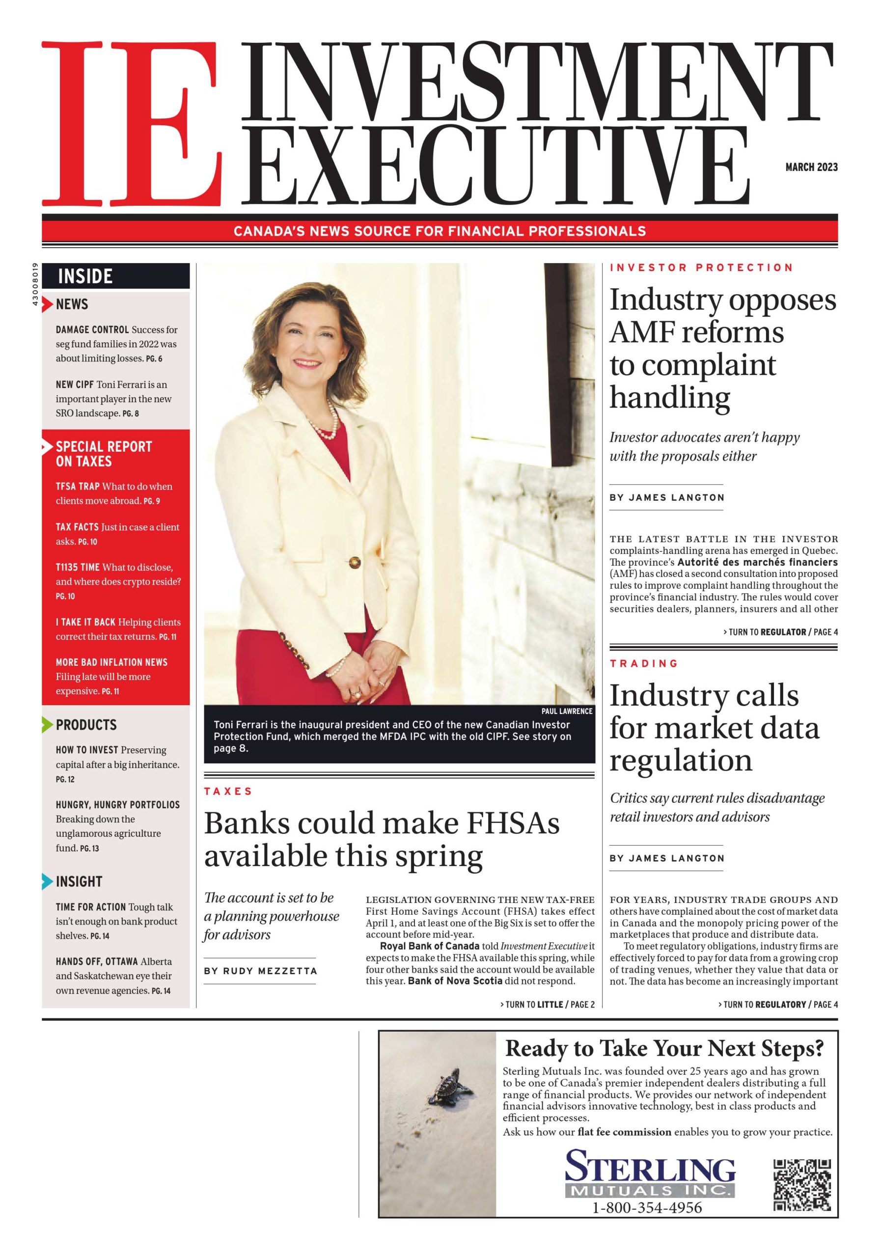 Investment Executive – 13 mars 2023